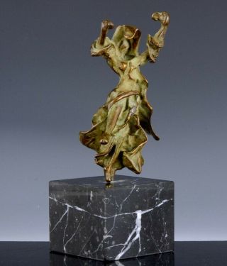 Fantastic C1970 Salvador Dali Carmen Castanets Ltd Ed 144/2500 Bronze Sculpture