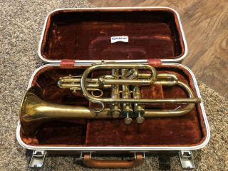 Vintage Olds Trumpet With Case & 2 Mouthpiece