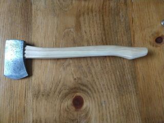 Vintage Marble ' s No 9 Axe Hatchet Gladstone Mich USA with compass,  matchsafe. 3