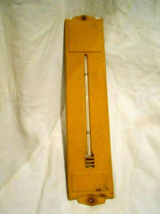 Vintage John Deere Advertising Thermometer 13 "