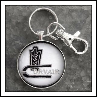 Vintage Corvair Shoulder Patch Photo Keychain Chevrolet Chevy Gift 