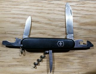 Vintage Victorinox Spartan Swiss Army Pocket Knife Camping Fishing Scouts K31