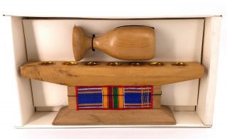 Kwanzaa Candleholder And Unity Cup With Flag (m00407 - 24)