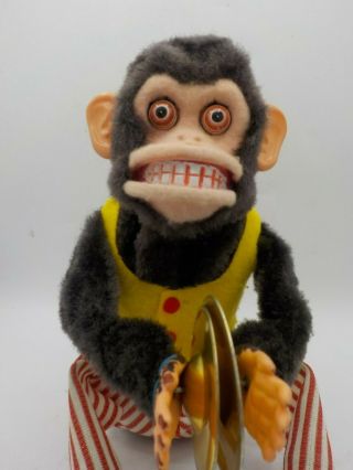 Vintage Daishin Musical Jolly Chimp Toy Story 3 Cymbal Monkey & Box Great 3