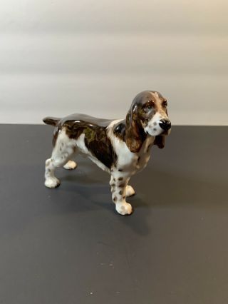 Vintage Spaniel Dog Figurine - Royal Doulton - England Hn 2517