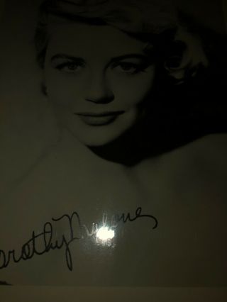 Dorothy Malone 5x7 Signed Photo