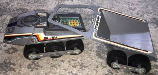 Milton Bradley Mb Electronic Toy Truck Big Trak Programming Vintage Transport