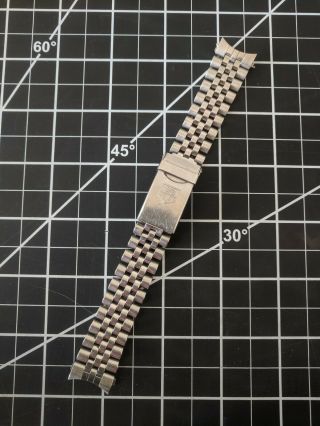 Tag Heuer Vintage Bracelet 18mm With Diver Extension Stainless Steel