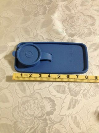 Tupperware 470 471 Cereal Storage Keeper Replacement Seal Lid Blue