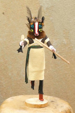 Hopi - Badger Kachina By Alvin Leon - Hopi/acoma - Native American