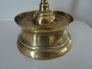 Dutch or Flemish Candlestick from around 1500 in rare 3