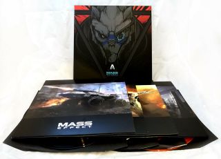 Mass Effect Trilogy Soundtrack Box Set Video Game Vinyl (out Of Print)