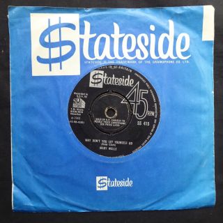 Mary Wells Why Don’t You Let Yourself Go Stateside Sleeve Uk Press 7” 45 Vinyl