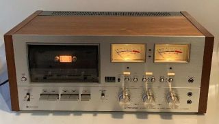 Vtg Pioneer Stereo Cassette Tape Deck Model Ct - F9191 A,