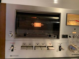 VTG Pioneer Stereo Cassette Tape Deck Model CT - F9191 A, 3