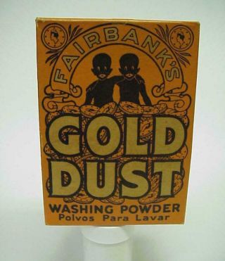 Vintage Gold Dust Washing Powder Box W/contents