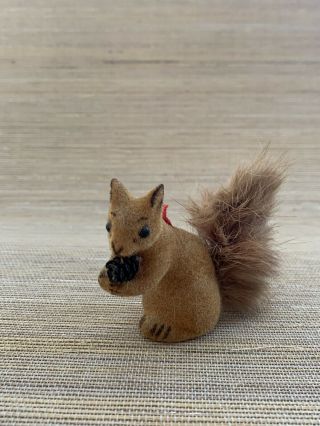 Collectible Vintage Kunstlerschutz Wagner Squirrel German Animal Ornament