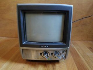 RARE Vintage Sony KV 9300 Trinitron Portable 9 