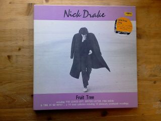 Nick Drake Fruit Tree 4 Lp Box Set Nm Vinyl Record Hnbx 5302 & Book 1986 Release