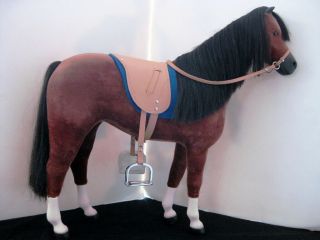 (?) Vintage American Girl Pleasant Company Felicity’s Horse W/saddle -