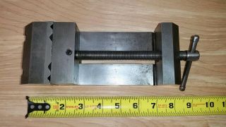 Vise,  Vintage Machinist Vise,  Made By Toolmaker,  3 " Wide Jaw,  Opens 4 "