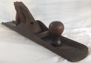 Old Bailey No.  7c Type 11 Wood Jointer Plane (corrugated Bottom)