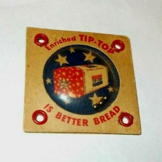 Vintage 1951 Tip Top Bread 3 Star Puzzle Dexterity Game