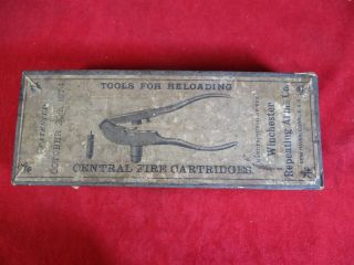 Vintage Winchester Model 1873 1892 32 Wcf Reloading Tool Box W/extras