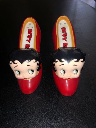 Betty Boop Shoes Salt And Pepper Shakers