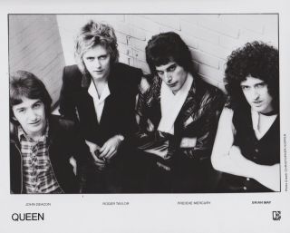 Vintage Press Photograph Queen - Freddie Mercury