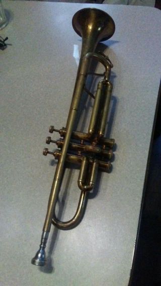 Vintage Lafayette Trumpet By Couesnon Paris W/ Mp & Case - - Plays Great