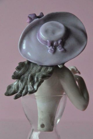 Gorgeous Porcelain Dressel & Kister Passau Half Doll Demi Figurine Germany no.  4 3