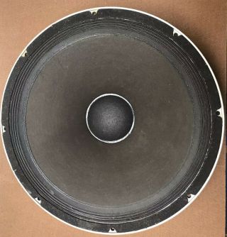 Vintage Peavey 18 " Black Widow Speaker 1801 4 Ohm Aluminium