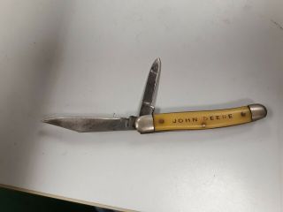 Vintage John Deere 2 Blade Pocket Knife Ulster