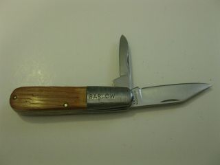 Vintage Kutmaster Utica,  N.  Y.  Usa Barlow Pocket Knife Made In Usa