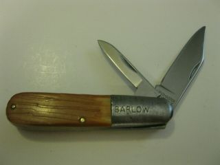 Vintage KUTMASTER UTICA,  N.  Y.  USA BARLOW Pocket Knife Made In USA 3