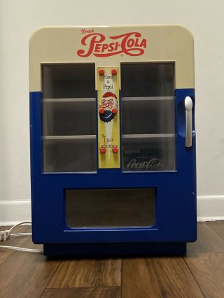 Vintage Style Pepsi Cola Refridgerated Dispensing Machine