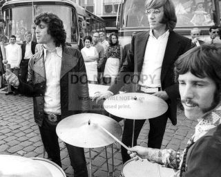 " The Doors " Rock Band Jim Morrison Ray Manzarek - 8x10 Photo (ww023)