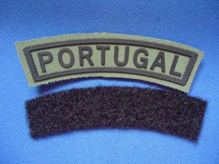 Portugal Portuguese Army Military Green Shoulder Patch 98mm