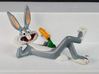 Vintage 1988 Applause Looney Tunes Bugs Bunny 3.  5 " Pvc Figure Warner Bros Toy