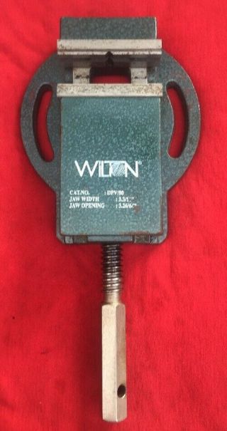 Wilton Machinist Precision Drill Press Vise W/ 3 & 3/16 " Jaws & Stationary Base
