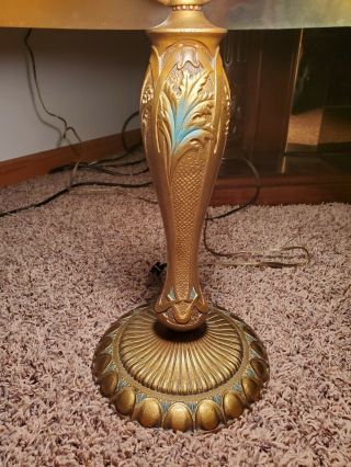 Pittsburgh Reverse Painted Lamp 3