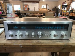 Vintage Fisher Mc - 2500 Stereo Receiver 100 Watts Wood Case - Great