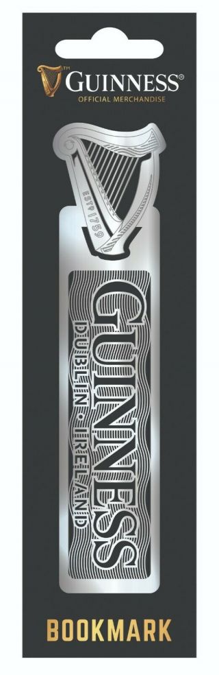 Guinness Gift Bookmark - Word Or Gilroy Animals - Official Merchandise - Dublin