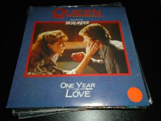 One Year Of Love France 7 " Single - Queen Freddie Mercury