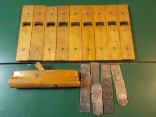 Vintage Wood Molding Plane Home Made? Coffin Type No Makers Mark