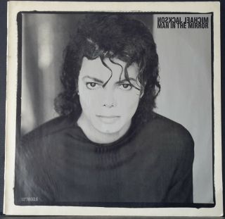 Michael Jackson - Man In The Mirror 1987 Epic 651388 6 Aus 12 " Sg Promo