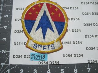 Usaf Air Force Squadron Patch 8th Flying Training Sqdn Fts Vance Afb 1972 - Now