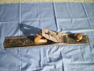 Stanley No.  8 Hand Plane Corrugated With Heart Sw Inside It