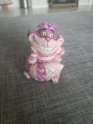 Jim Shore Disney Traditions By Enesco Mini Cheshire Cat Figurine